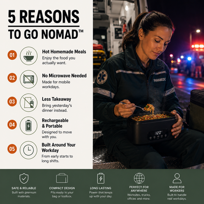 Roviko Nomad™ Portable Food Warmer
